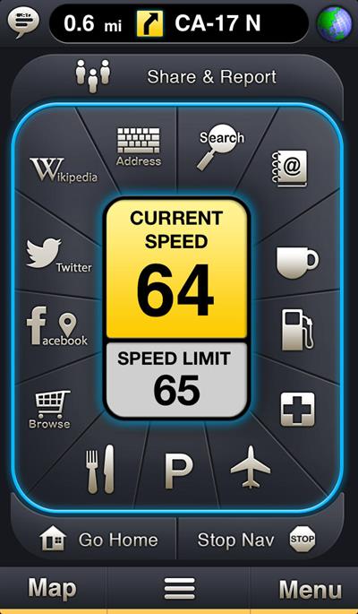معرفی اپلیکیشن Motion X GPS Drive